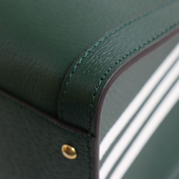 Gucci x Adidas Diana Large Tote Bag Dark Green - Picture 10 of 11